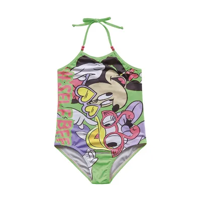 Maiô Infantil Fakini Minnie e Margarida Self BFF